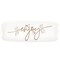 Elegant Thanksgiving "Enjoy" Plastic Serving Tray - Foil Stamping